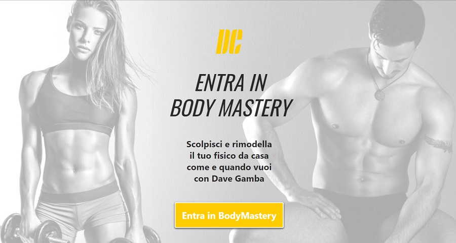 Programma di allenamento Body Mastery