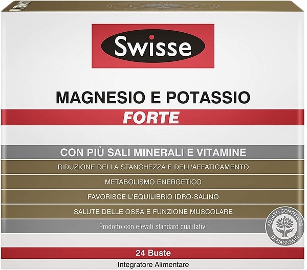Integratore Swisse Magnesio e Potassio Forte
